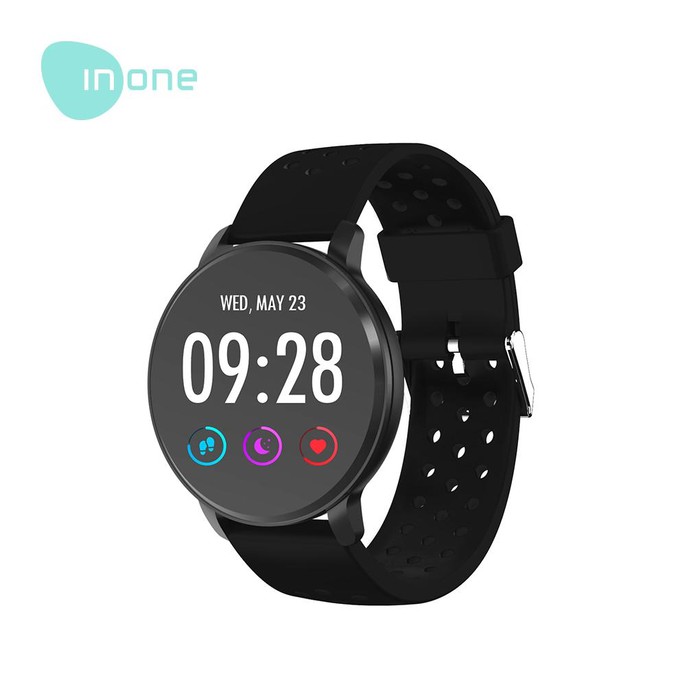 Inone Jam Tangan Smartwatch Epic-1 With G-Sensor Round - Orange