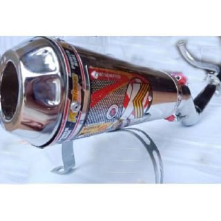 Knalpot vario 125-vario 150 kawahara silver