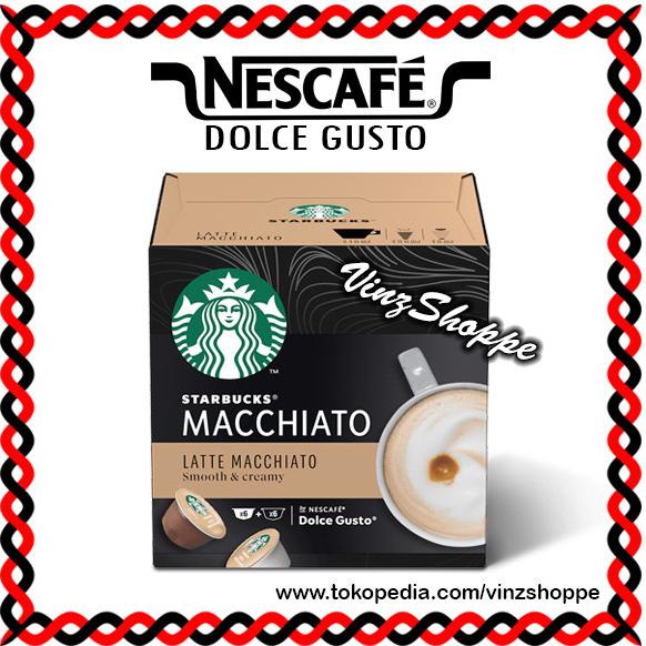 

Eklusif Kapsul Nescafe Dolce Gusto Starbucks - Latte Macchiato (Impor) Terlaris