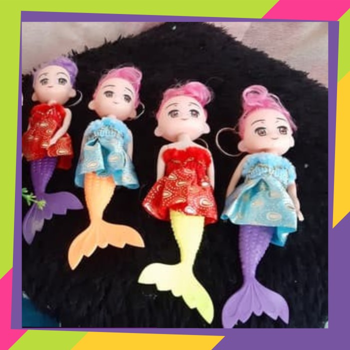 gantungan kunci/konci boneka putri duyung/ sku 164