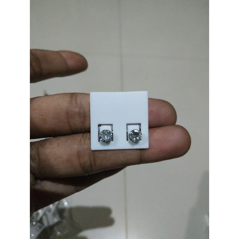 Anting tindik diamond 5ml monel original