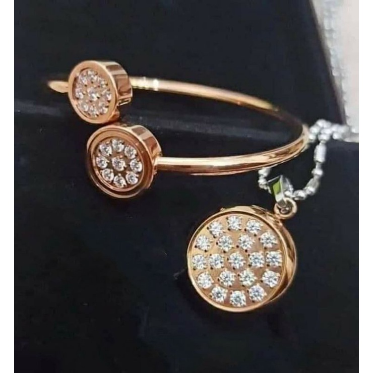 Pendant Rosegold/Gelang Rosegold/ Pendant Red Heart/LSM Reborn/LSW 3 Shell/ Pendant Blue Heart/ Pend