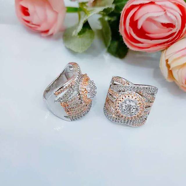 Cincin kombinasi terbaru full matar B034-035