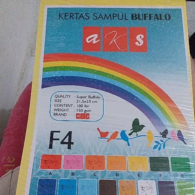 

[JUAL CEPAT] Kertas Buffalo Tebal 150gsm