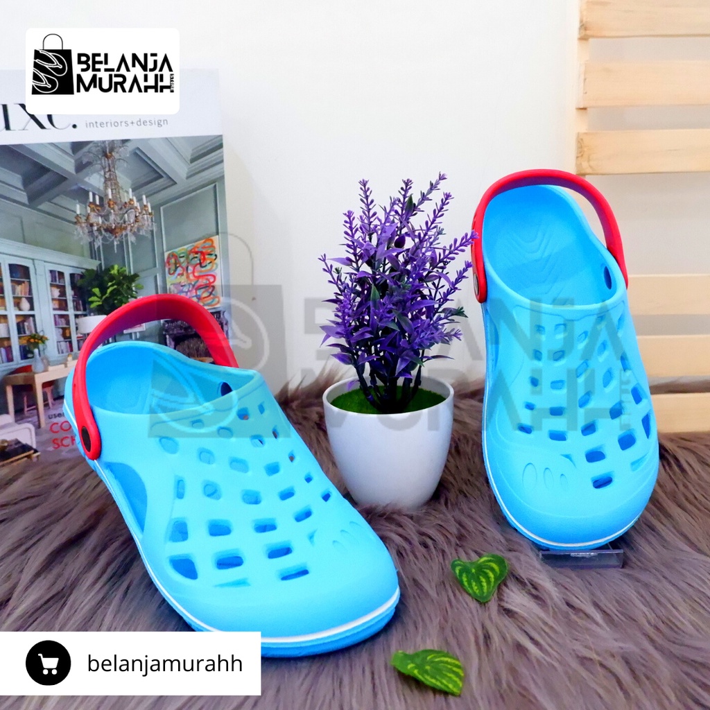 Sandal Baim Sendal Kodok Sandal Slop Sandal Rumah Pria Wanita Anti Slip Anti Air Lentur Dan Nyaman di Pakai murah