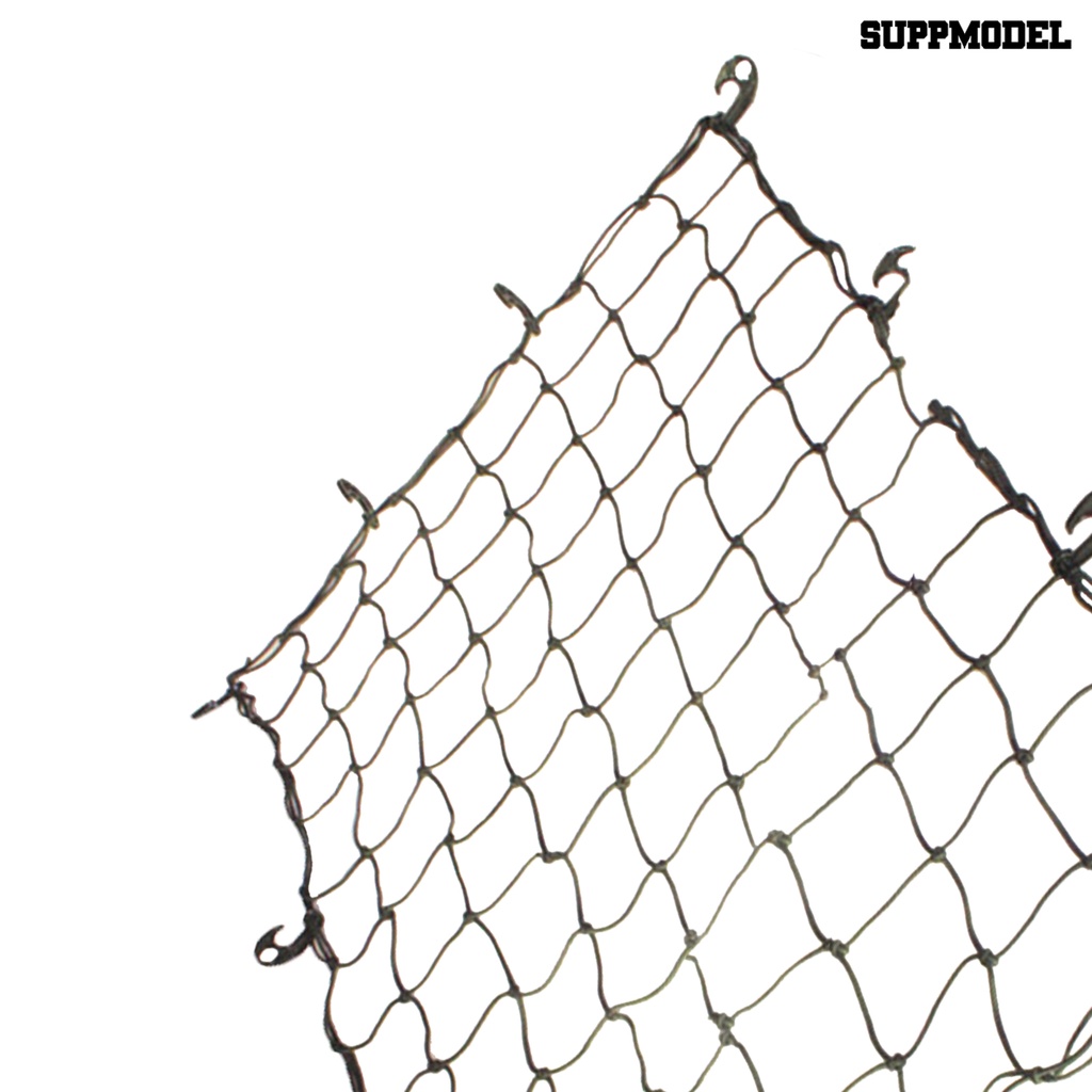 Car Jaring Elastis Besar 200x300cm Dengan 16 Kait Untuk Bagasi Mobil