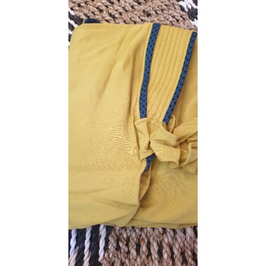 (COD)-Jilbab Instan Khalid Polka \ jilbab syari polka jumbo-Lemon
