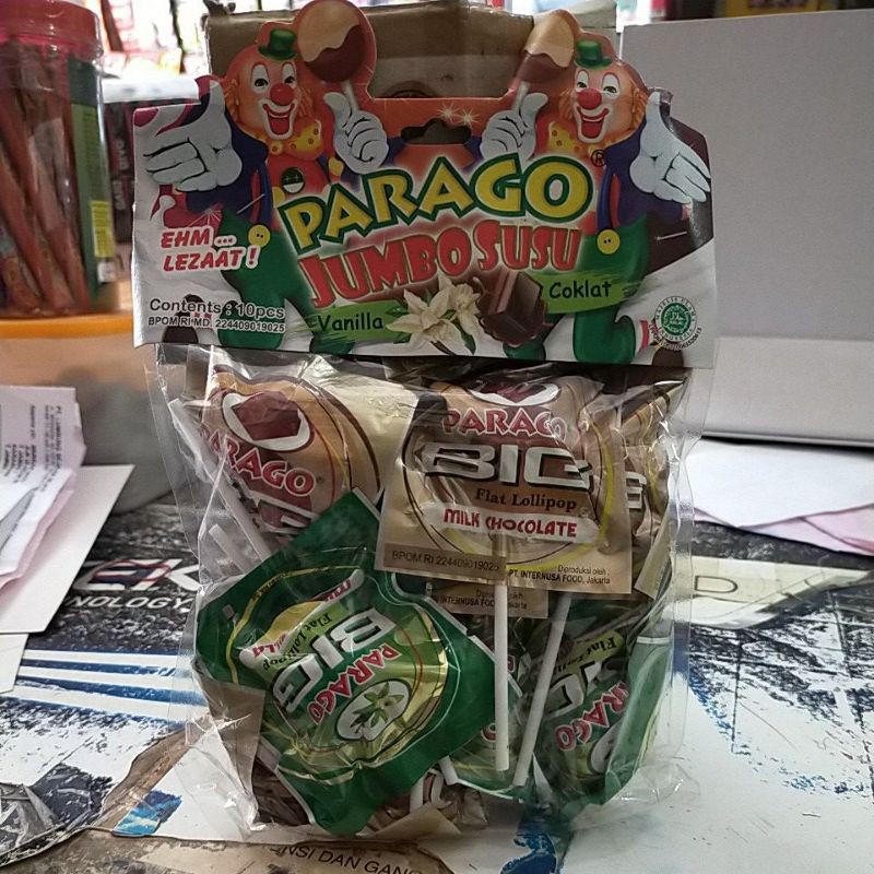 

Parago jumbo susu lolly 10pcs