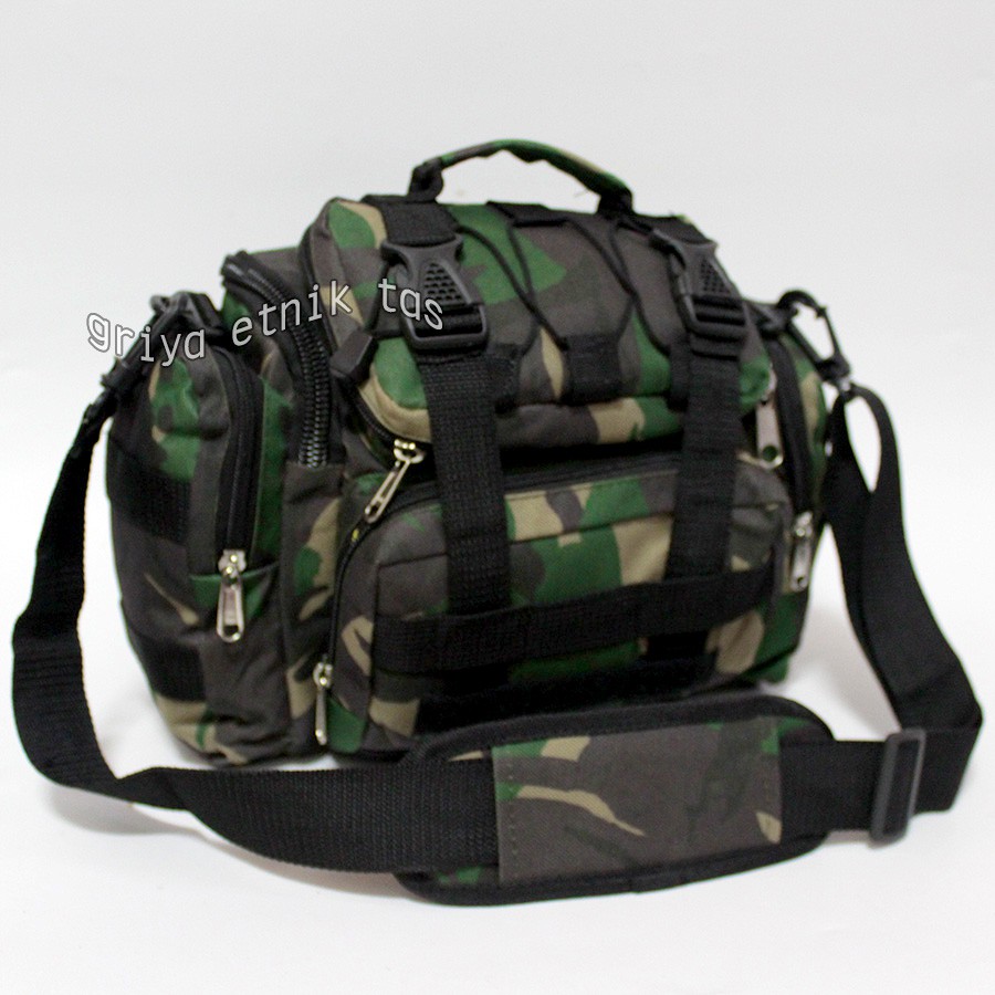 Tas Selempang Pria Army Waistbag Tactical Bambag