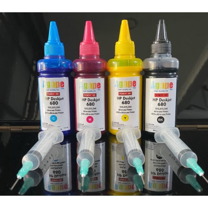 TINTA 680 HP 2135 TINTA PIGMENT REFILL SUNTIKAN