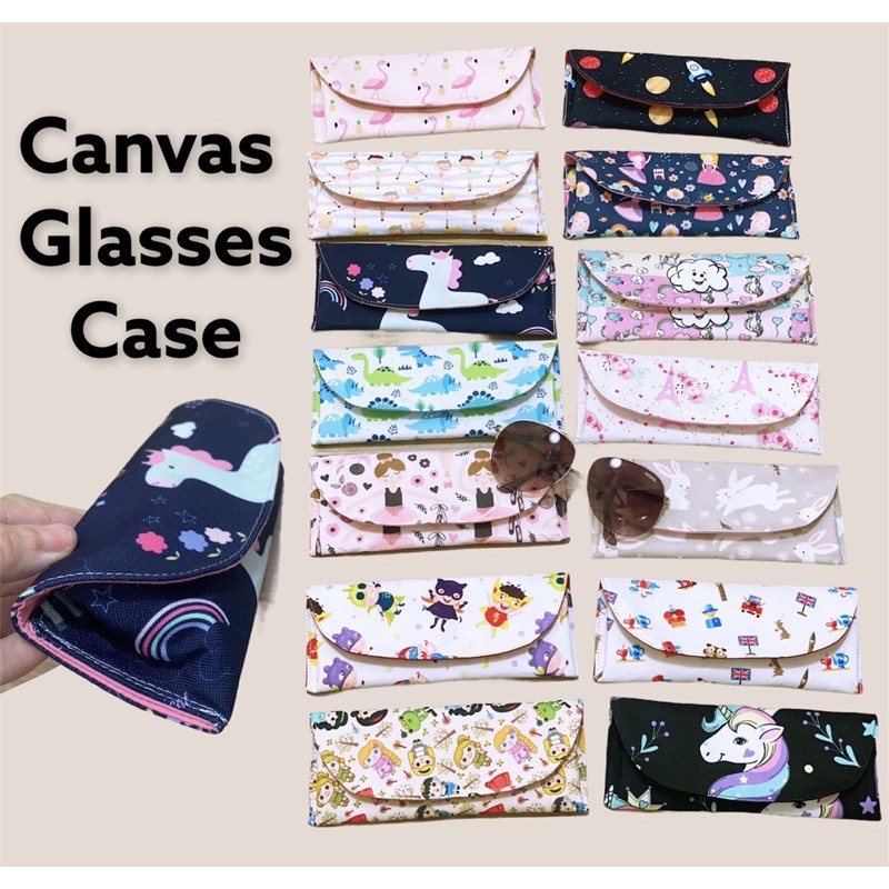 Fawn’G Handmade - Canvas Glasses Case | Pouch Kacamata | Tempat Kacamata