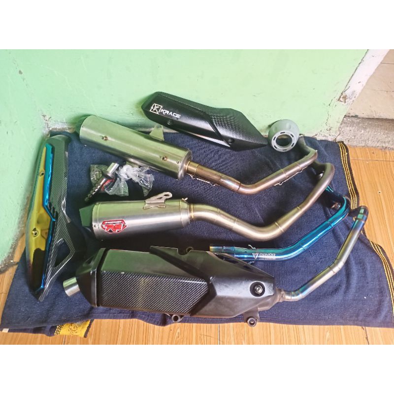 Knalpot R9 Alpha Original buat Adv150 Second mulus