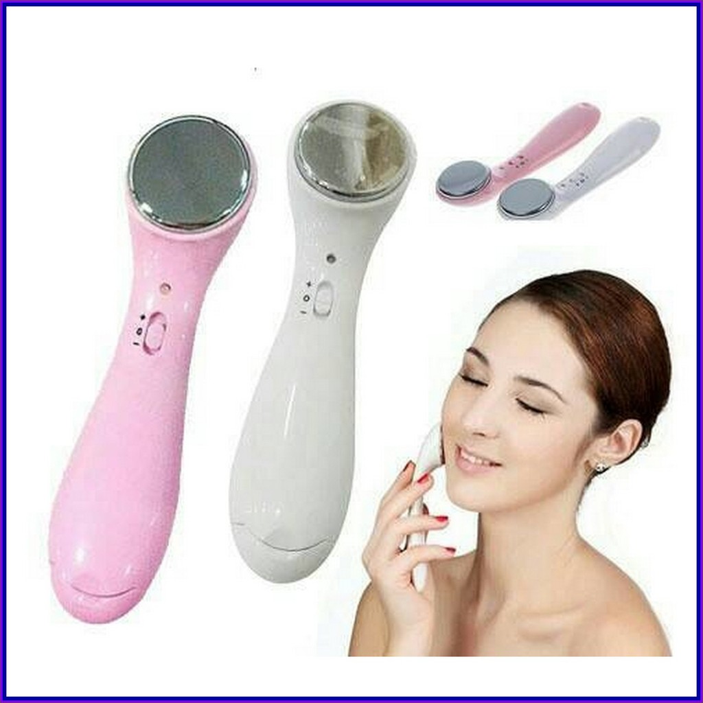 SRS (COD YES) Ion Face Massager Setrika Wajah / Alat Pijat Pengencang Kulit Wajah Anti Keriput