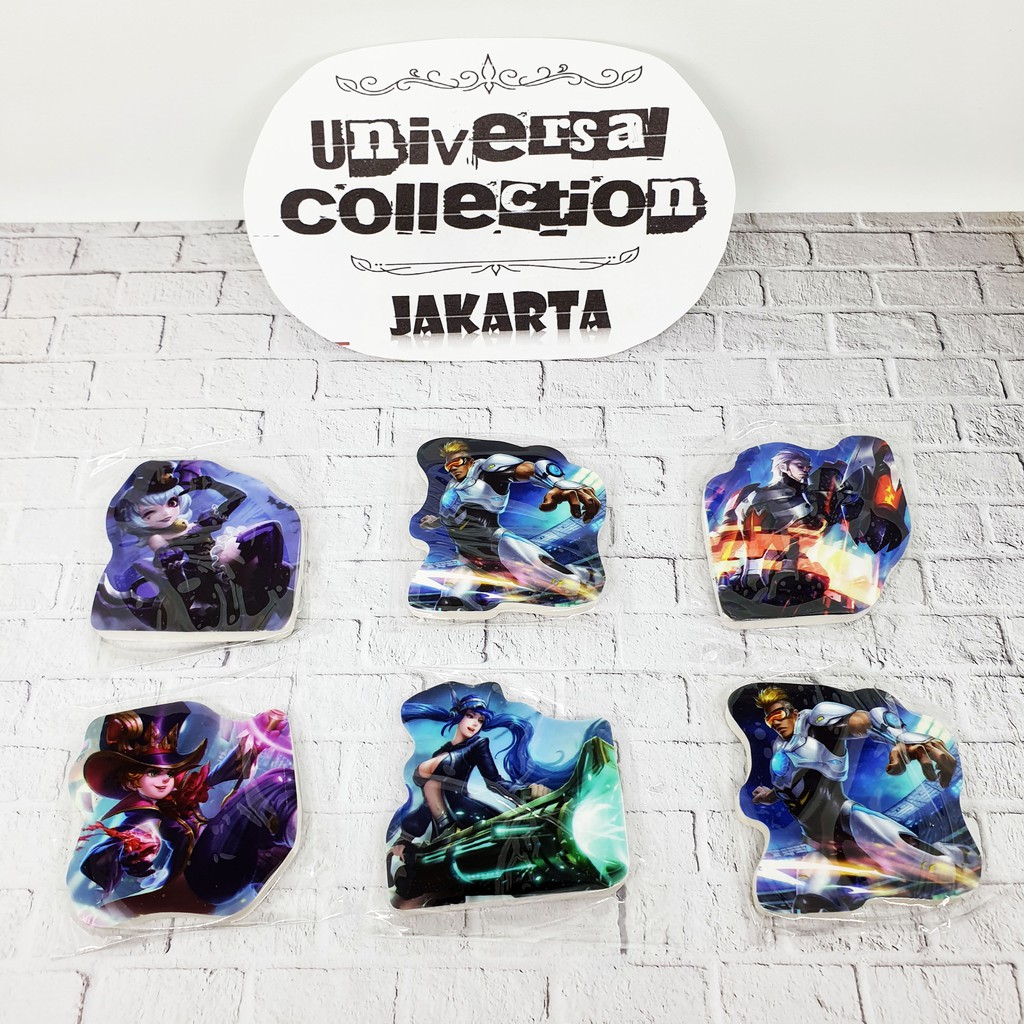 Penghapus Pensil Motif Mobile Legends Lucu Imut Murah Penghapus Pensil Motif Mobile Legends Lucu Imut Murah
