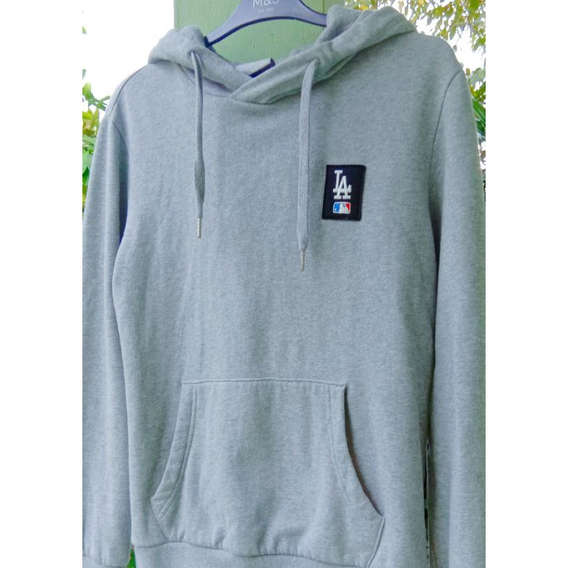 Hoodie second Brand Original MlbLa Hodie Pria Jaket Pria Fashion Pria zipper
