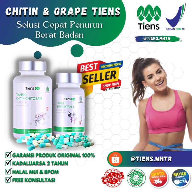 Grape Extract Tiens – Pelangsing Badan Aman Herbal – Nutrisi Jantung & Antioksidan Tinggi