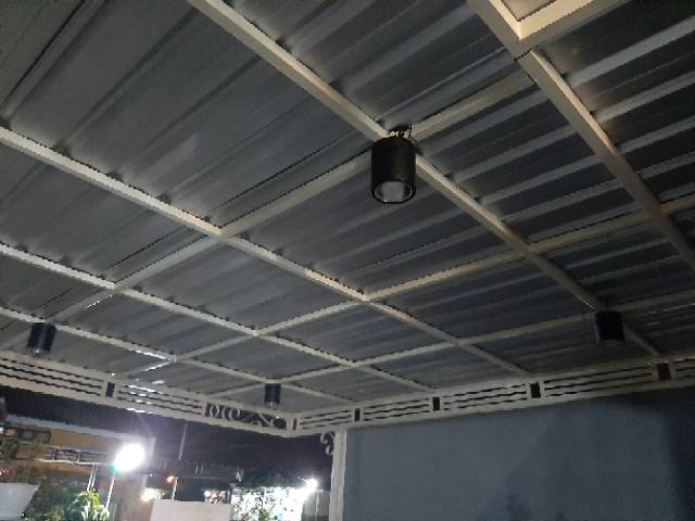 lampu kanopi gantung outbow rumah lampu housing krisbow