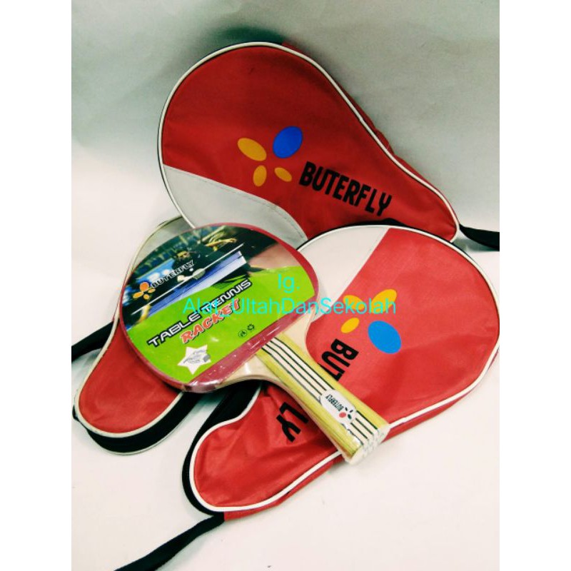 Bad Tennis Meja Butterfly Sarung Full (Super)/Pukulan Tennis Meja/Raket Tennis Meja ( Super )