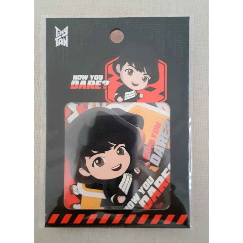 [READY STOCK] BTS MERCHANDISE TinyTAN Big Sticker JUNGKOOK