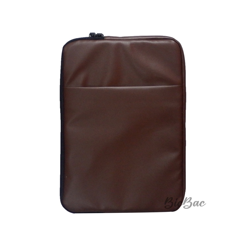 BICBAC TAS SLEEVE CASE LAPTOP KULIT CLUTCH LEATHER BAG DOMPET ANTI AIR WATERPROOF SHOCKPROOF ASUS LENOVO ACER HP 11 12 13 14 15 inch