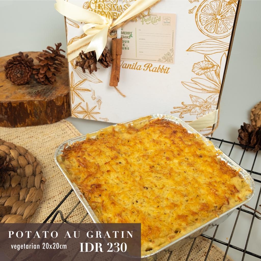 

POTATO AU GRATIN vegetarian 20x20cm
