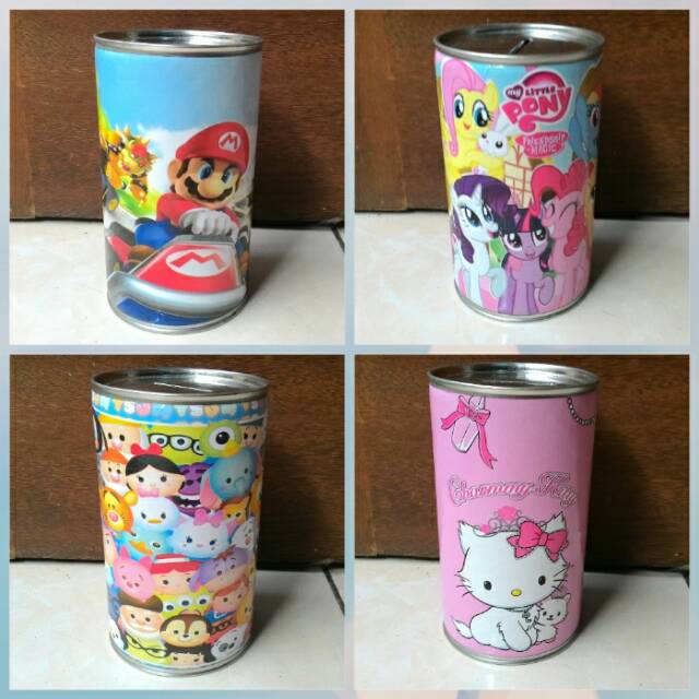 Isi 12 pcs Souvenir ultah celengan kecil