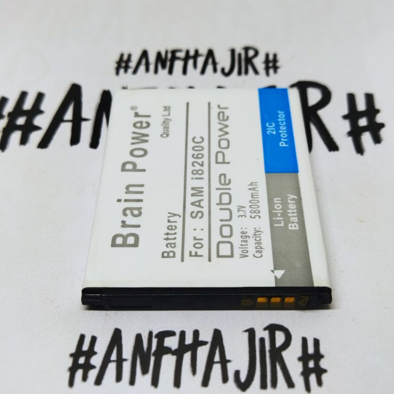 BATRE BATREI BATERAI BATTERY SAMSUNG I8260C I8262 G350 CORE 1 i8260c CORE DUOS BRAIN DOUBLE POWER (5