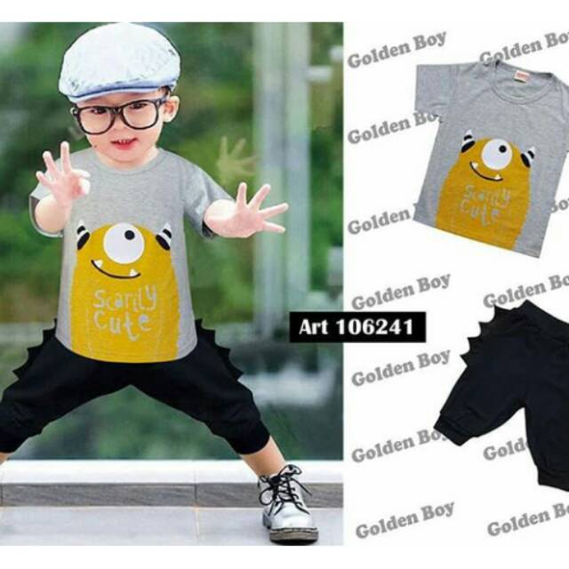 Setelan anak cowok 1-3 tahun keren