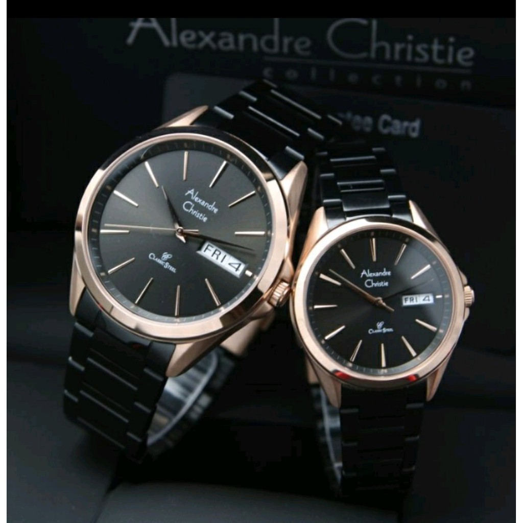 Alexandre Christie Ac 8592 Jam Tangan Couple (bisa beli satuan ) Original