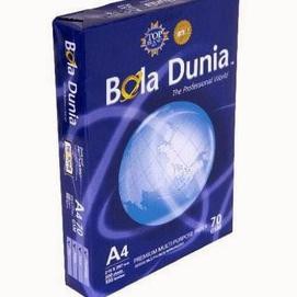 

Jaminan aman !! Bola Dunia Kertas HVS A4 70 gsm 210 x 297 mm / Print / Fotocopy &&