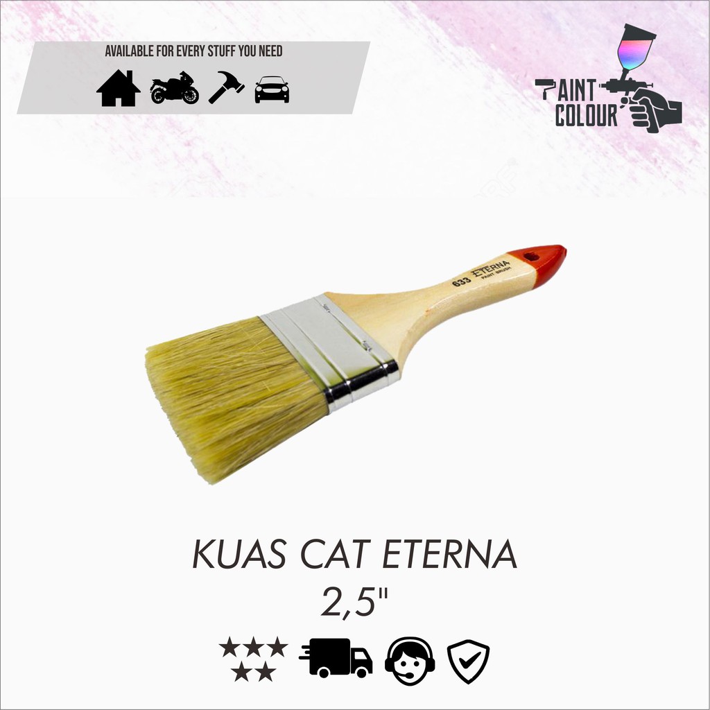 Kuas Cat Eterna HIGH QUALITY Ukuran 2,5 Inch