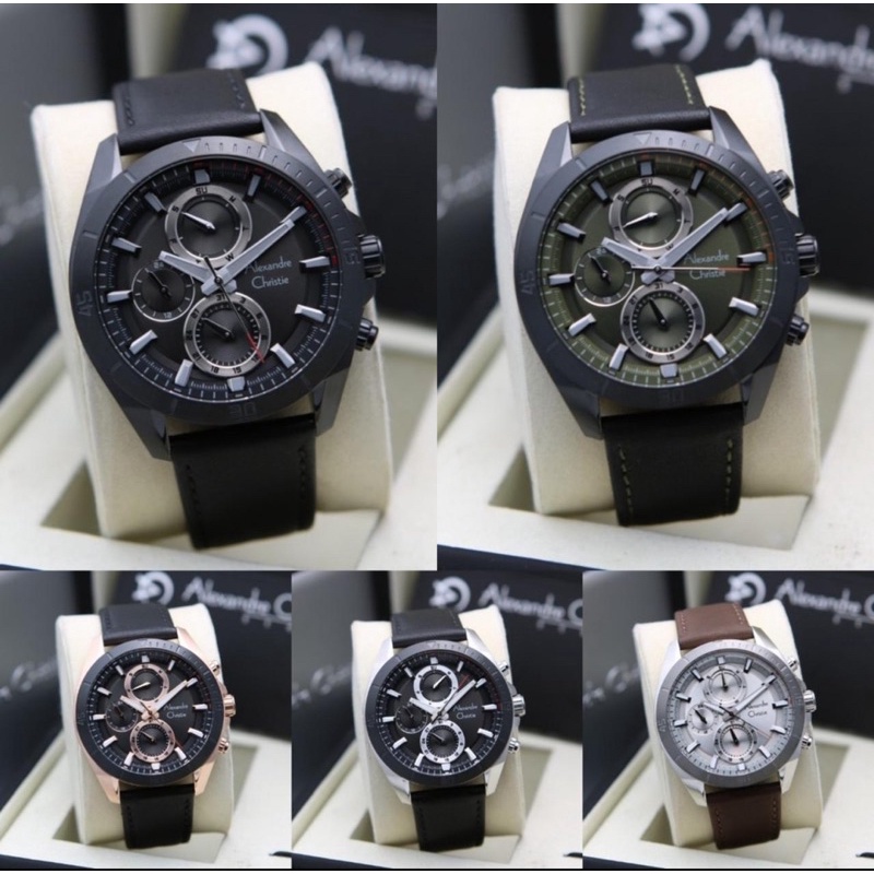 JAM TANGAN PRIA ALEXANDRE CHRISTIE AC 6581 ORI!! MURAH MERIAH GARANSI RESMI!!