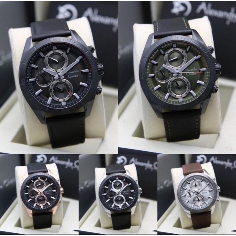 JAM TANGAN PRIA ALEXANDRE CHRISTIE AC 6581 ORI!! MURAH MERIAH GARANSI RESMI!!