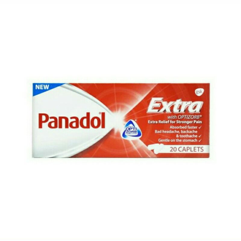 Panadol Extra With Optizorb - 20 Caplets