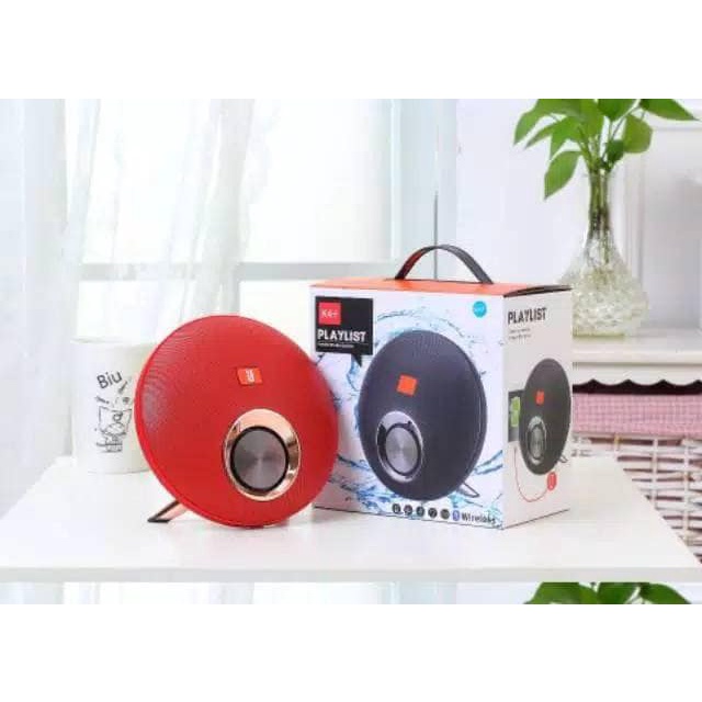 Speaker Bluetooth Portable Wireless K4+ Plus Playlist ORIGINAL