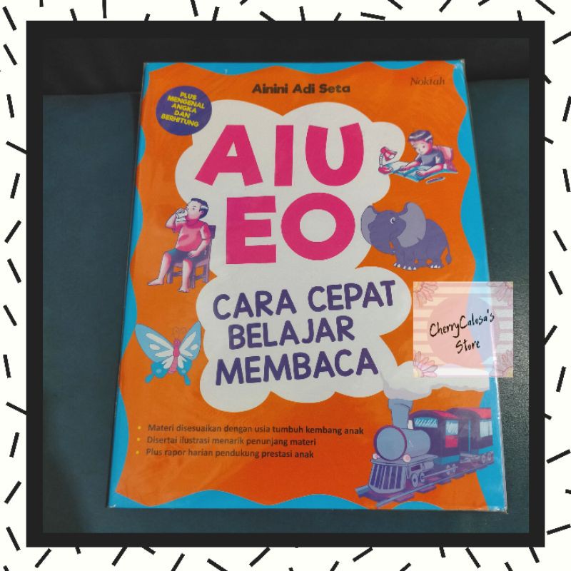 [BUKU ANAK] A I U E O: Cara Cepat Belajar Membaca