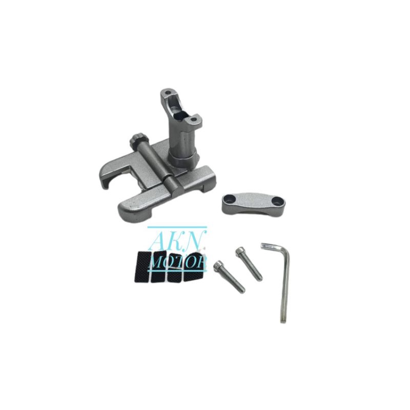 Holder hp motor/sepeda jepit distang bracket holder hp all motor