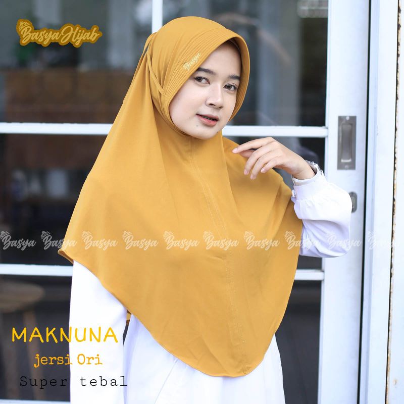 [Basya Hijab ]AZALEA TALI••jilbab instan bergo pet tali••jilbab instan jersey