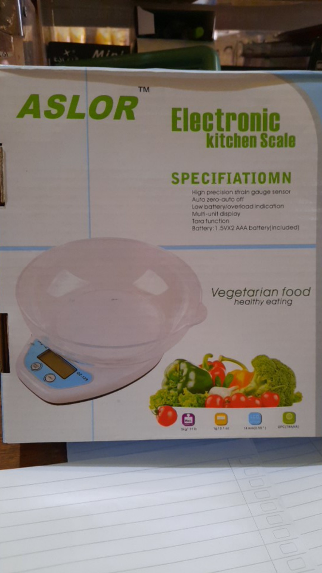 Timbangan Digital Dapur, Kap 5 Kg