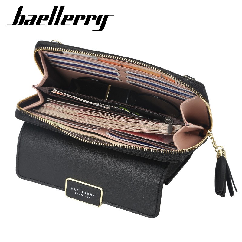 ORIGINAL BAELLERRY N0101 TAS BAHU SELEMPANG WANITA TALI PANJANG MUAT HP UKURAN 6.5 INCH