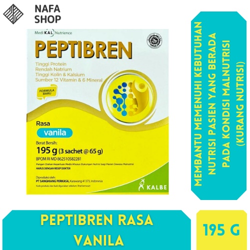 

PEPTIBREN 195g RASA VANILA & KACANG HIJAU KEMASAN TERBARU