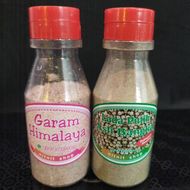 

Garam Himalaya&Lada putih Bangka/Paket memasak