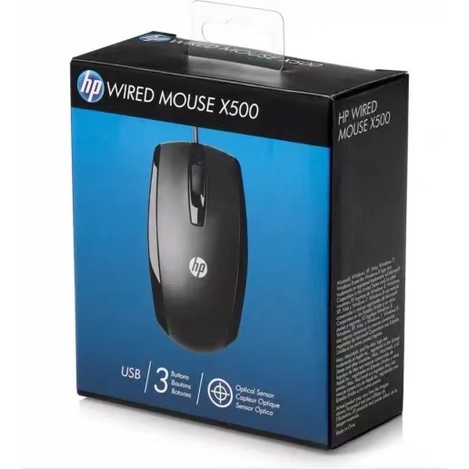 USB Kabel Mouse HP X500 / Wired mouse HP X 500