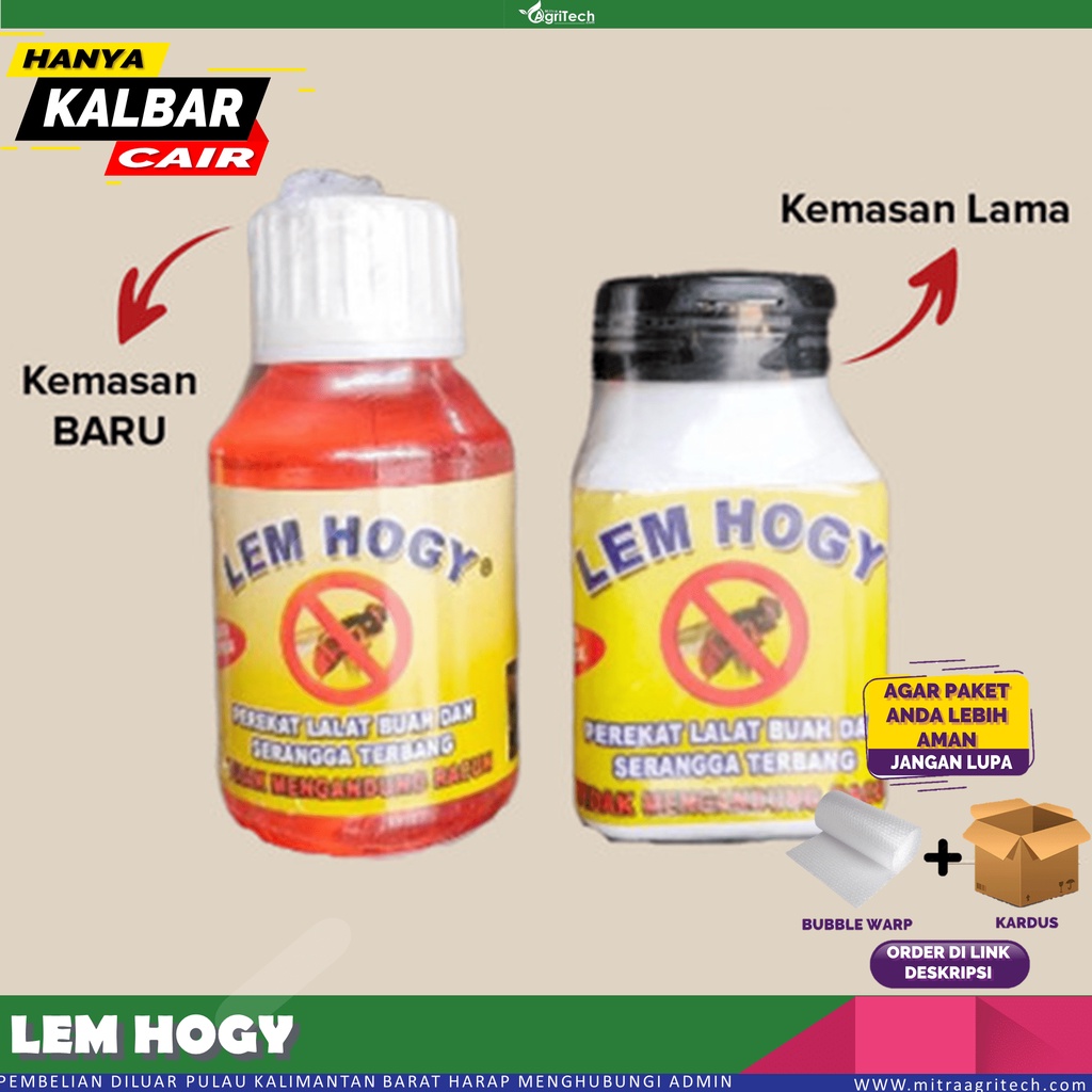 Jual LEM LALAT BUAH LEM HOGY PEREKAT LALAT BUAH DAN SERANGGA ISI 100 ML BOTOL Shopee Indonesia