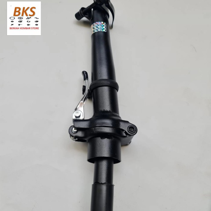 handlepost Tiang Stang Setang stem 25.4 mm 25.4mm EXOTIC QR telescopic sepeda lipat seli pacific