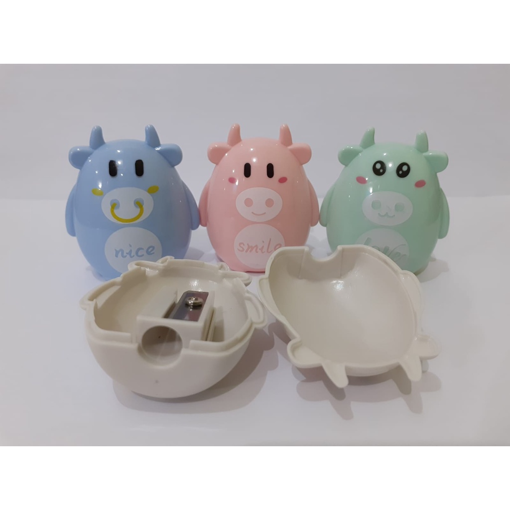 

Rautan Pensil - Sharpener Mini Motif Sapi DY-391