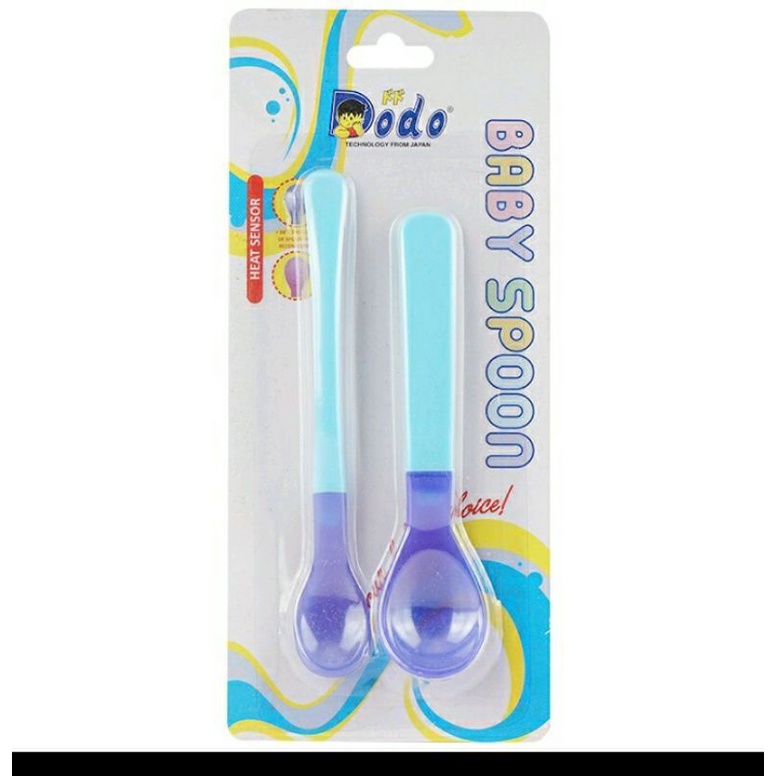 Dodo baby spoon with heat sensor/DAC030/Sendok makan bayi