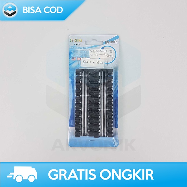 KABEL ORGANIZER KLIP CABLE 20 PCS CARPRIE PENGAMAN KABEL TERBAIK ORI