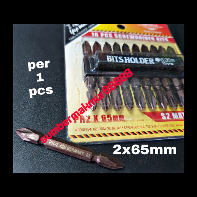 Mata obeng angin tjap mata 2x65