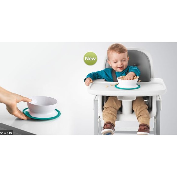 Oxo Tot Stick &amp; Stay Suction Bowl Mangkuk Snack Makan Bayi Anak